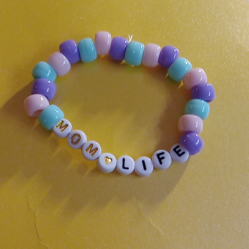 Mom life bracelet